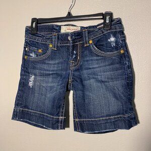 MEK Denim shorts - bermuda style